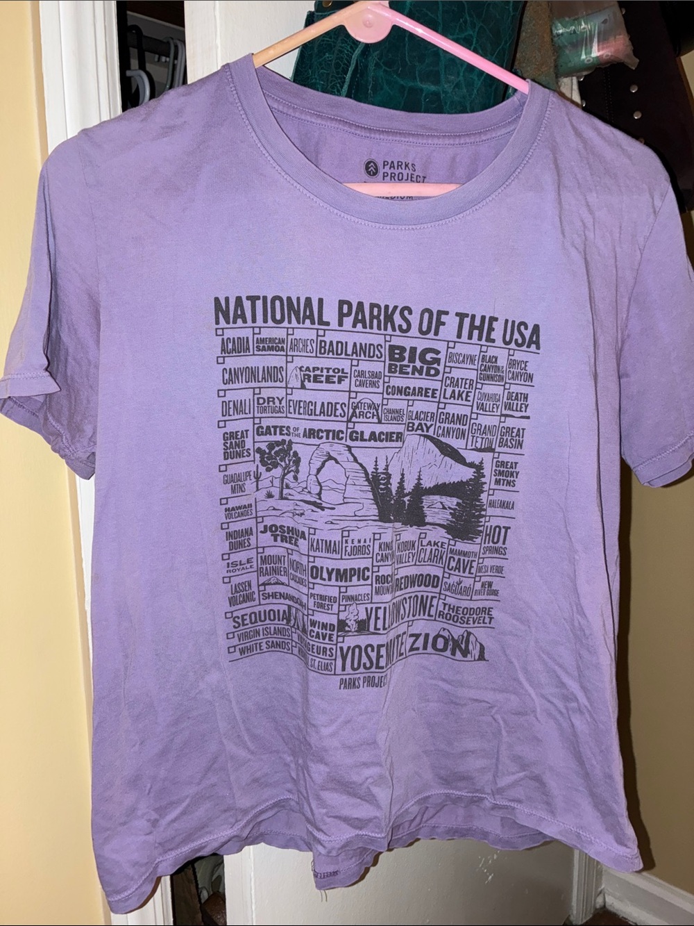 Parks Project Lavender National Parks Graphic Tee